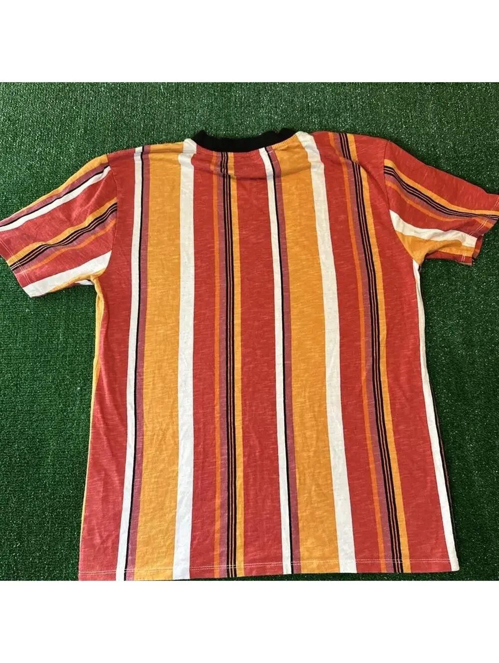 Guess originals Striped T-shirt heavyweight y2k style - Picture 5 of 7